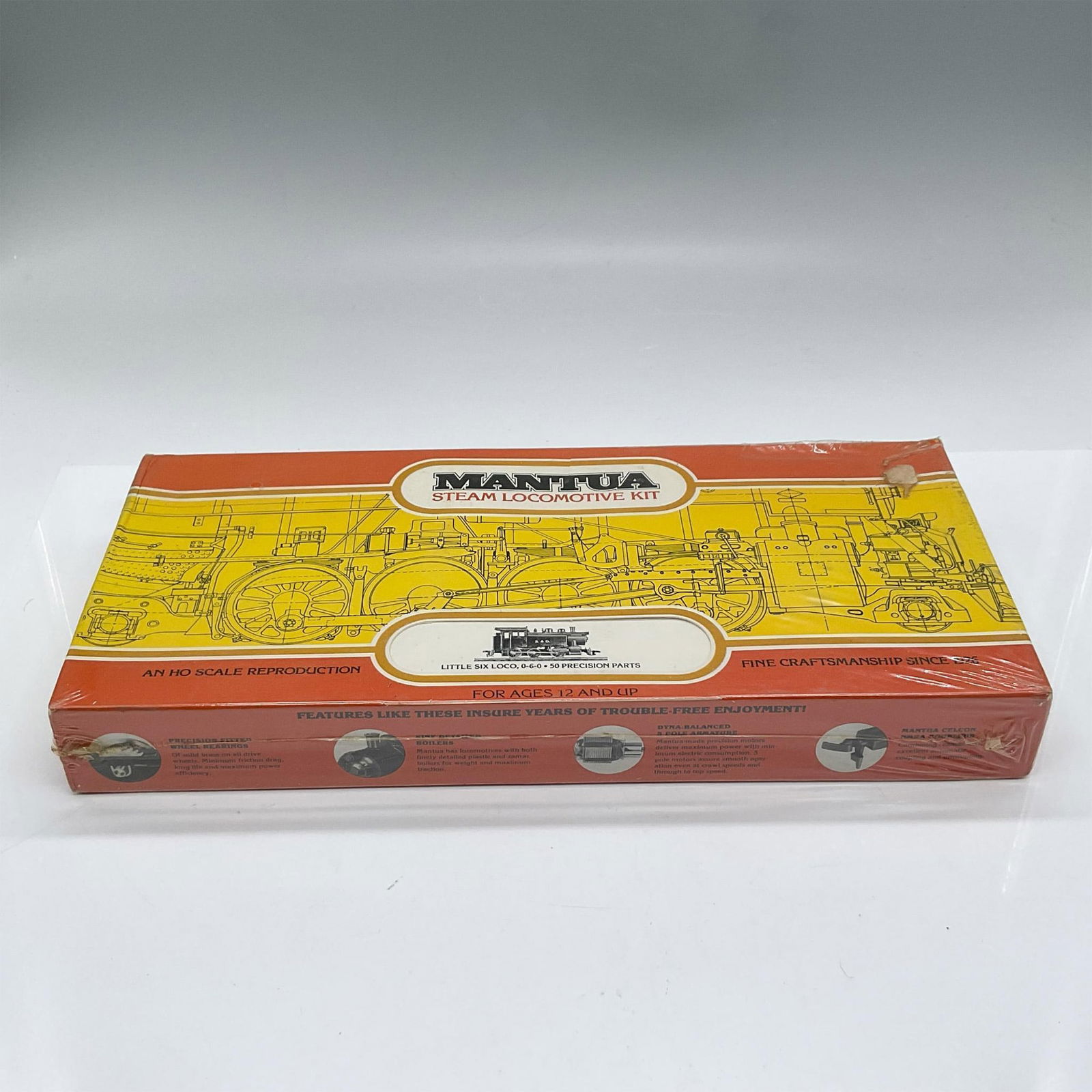 Mantua Steam Locomotive Kit, Little Six Loco 0-6-0 (1 of 3)