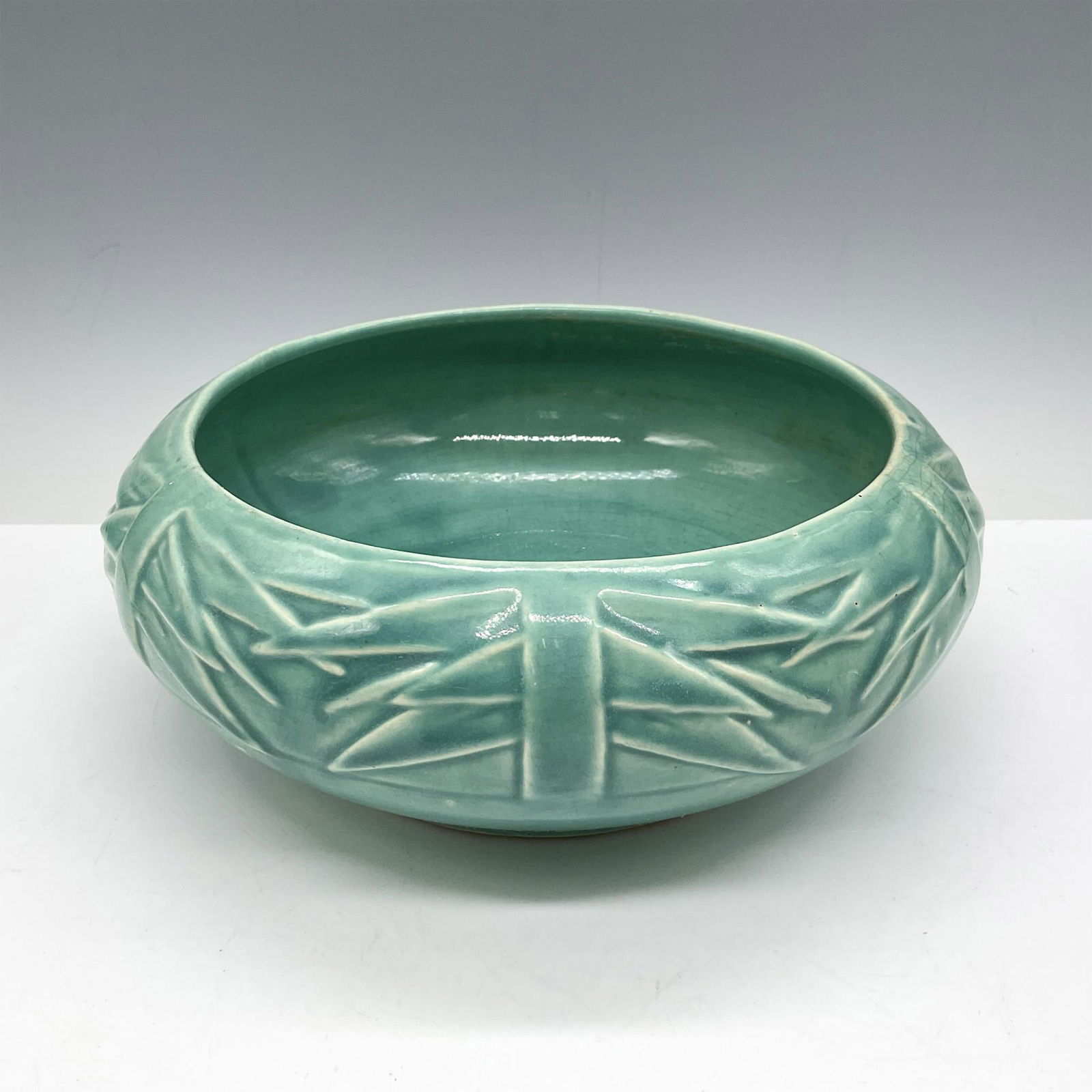 Vintage McCoy Ceramic Pottery, Console Bowl (1 of 3)