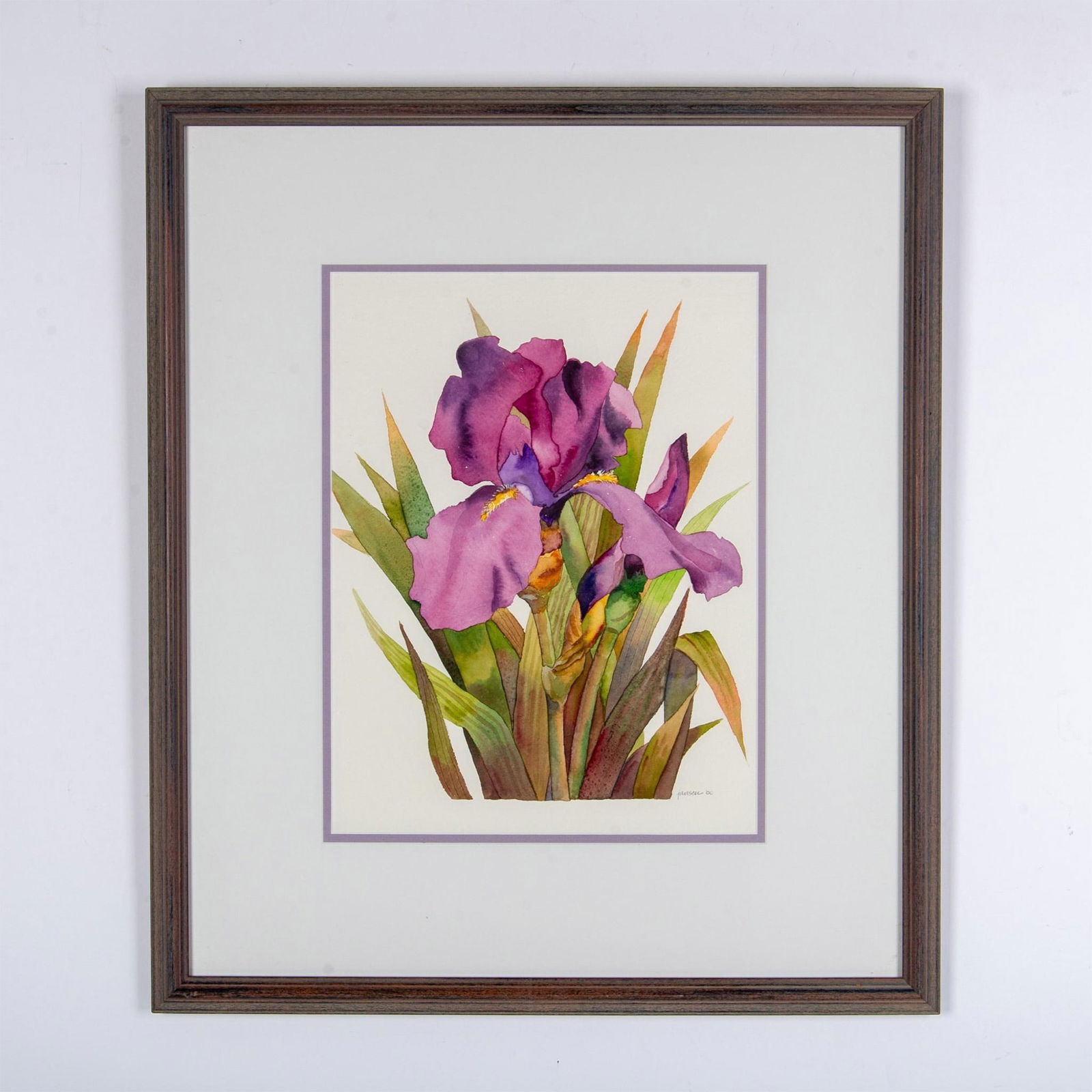 Nel Jansen, Original Watercolor Painting on Paper, Signed (1 of 5)