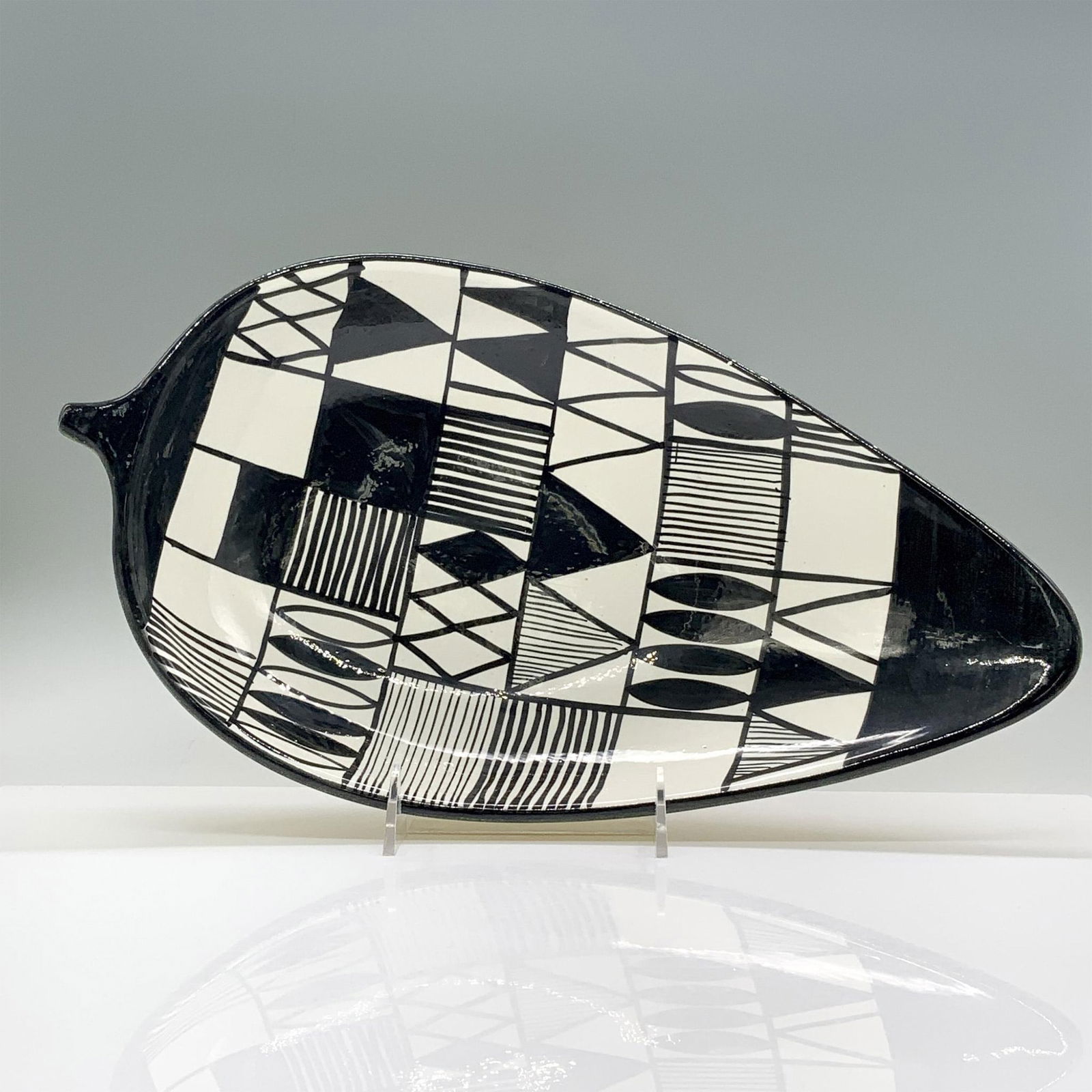 Italian Glossy Ceramic Dish (1 of 6)