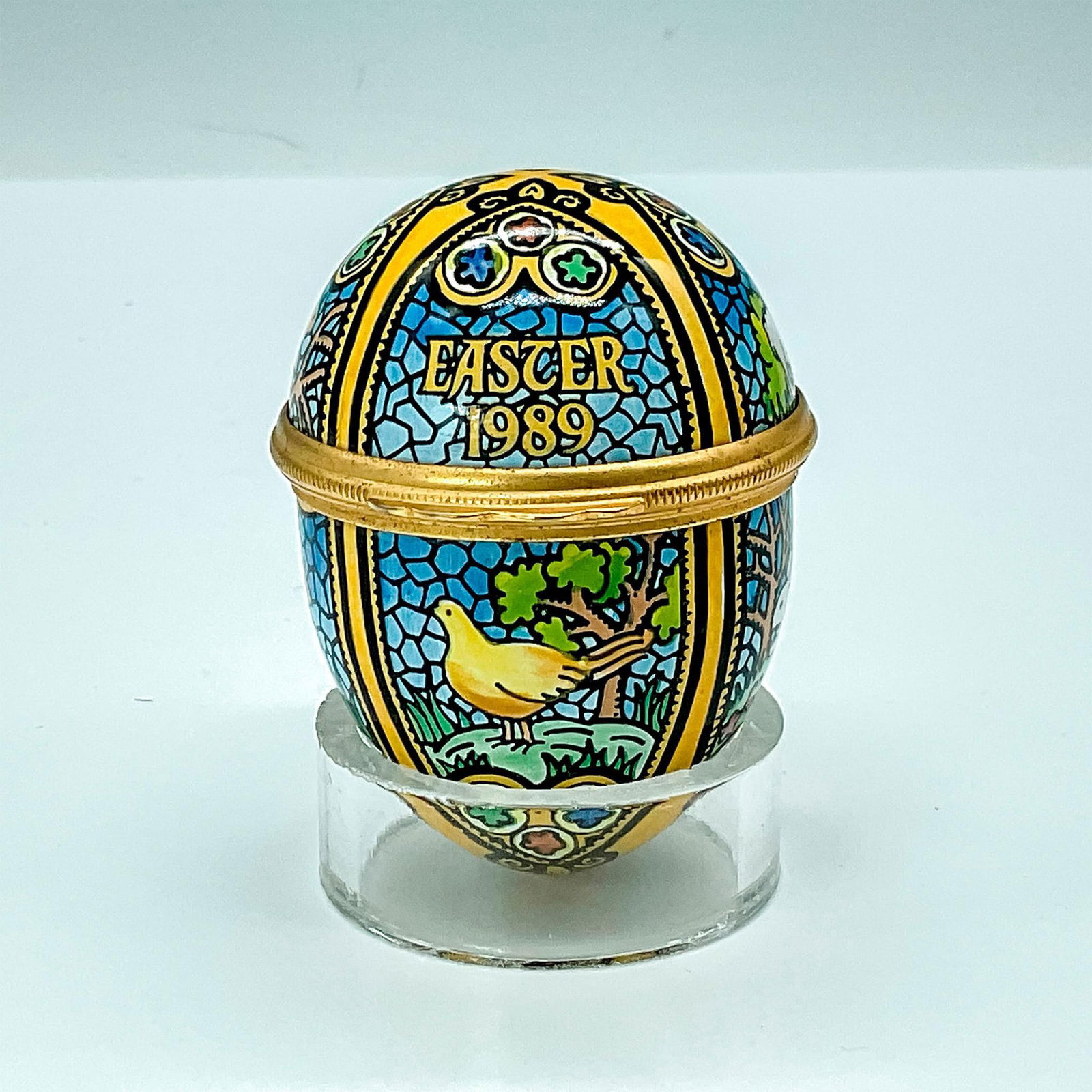 Halcyon Days Enamel Egg Box , Easter 1989 (1 of 3)
