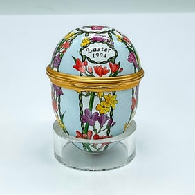 Halcyon Days Enamel Egg Box, Easter 1994
