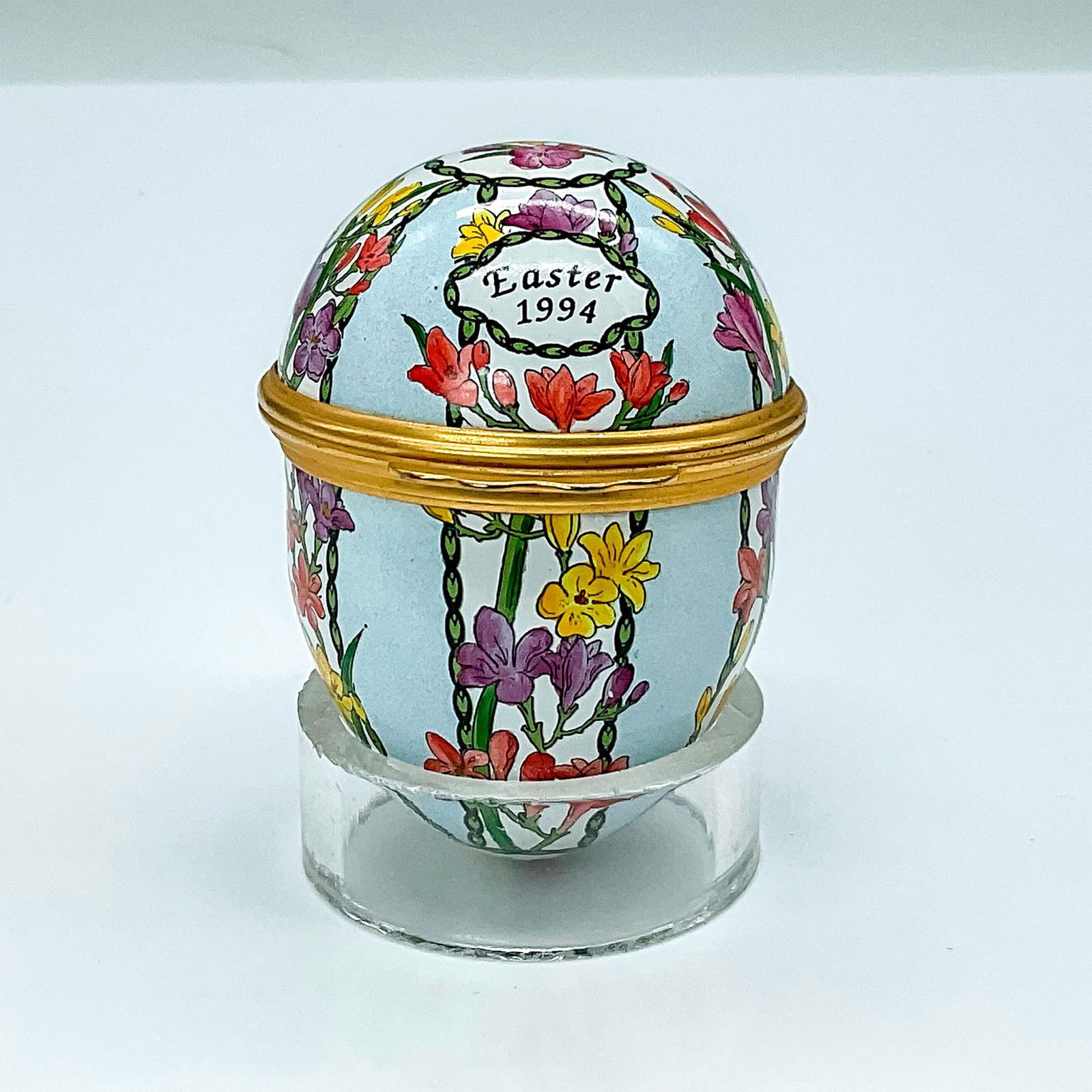 Halcyon Days Enamel Egg Box, Easter 1994 (1 of 3)