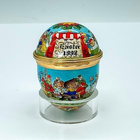 Halcyon Days Enamel Egg Box, Easter 1998