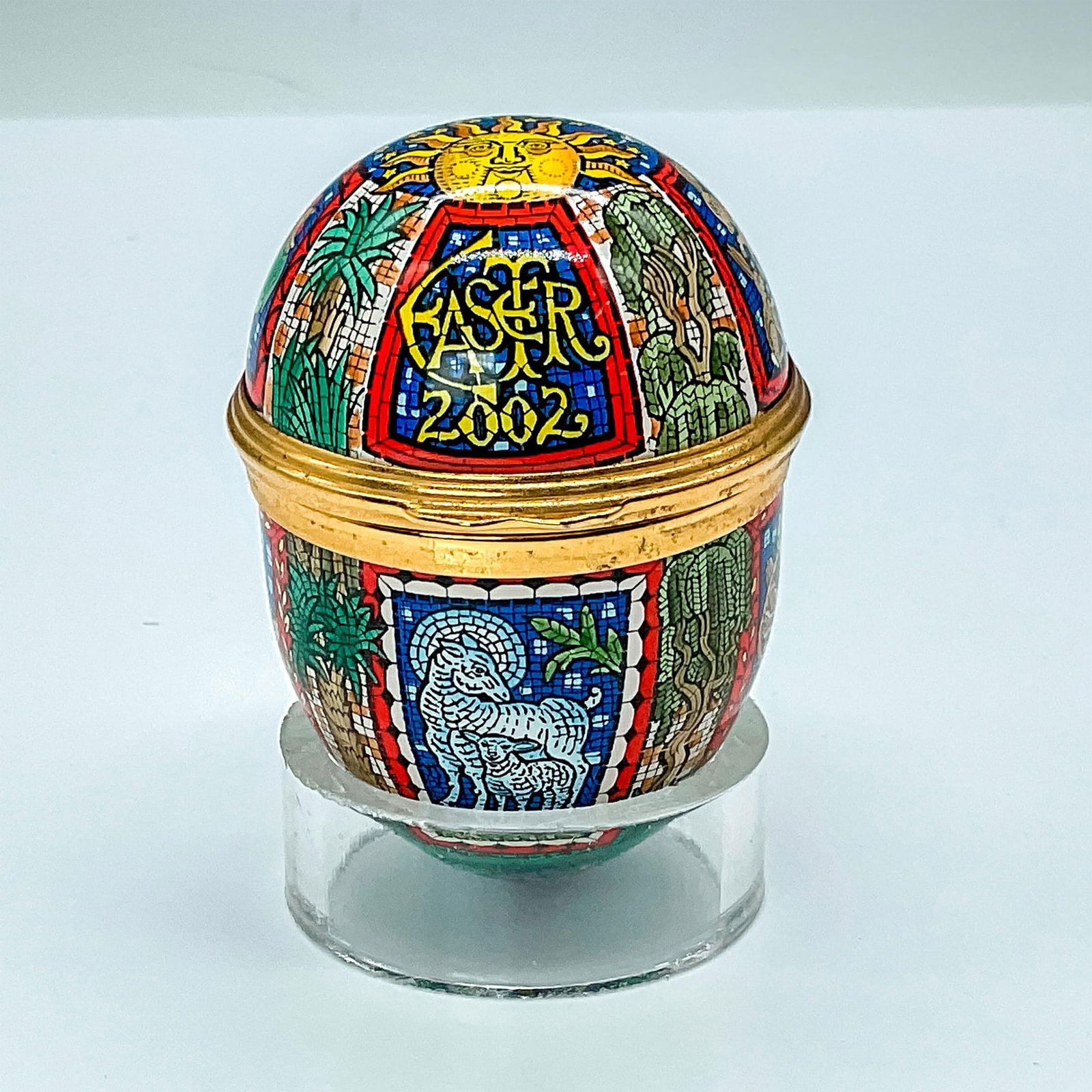 Halcyon Days Enamel Egg Box , Easter 2002 (1 of 3)