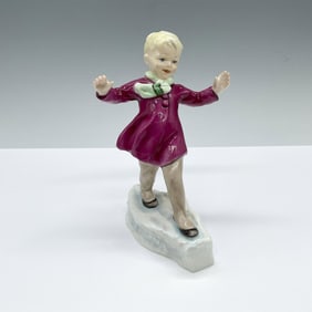 January RW3452 - Royal Worcester Figurine