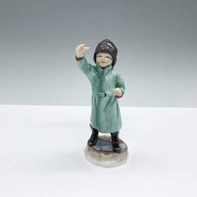 February RW3453 - Royal Worcester Figurine