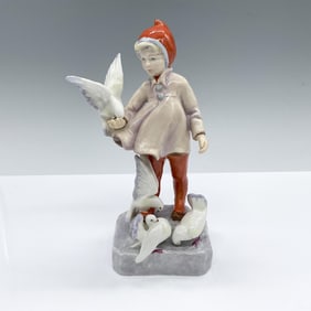 November RW3418 - Royal Worcester Figurine
