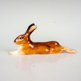Hare Lying Legs Stretched HN2594 - Royal Doulton Animal Figurine