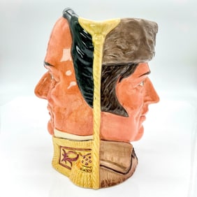 Davy Crockett Santa Anna D6729 - Large - Royal Doulton Character Jug