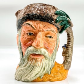 Robinson Crusoe D6532 (with Footprint) - Large - Royal Doulton Character Jug