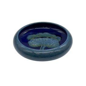Early Moorcroft Pottery Bowl, Moonlit Blue