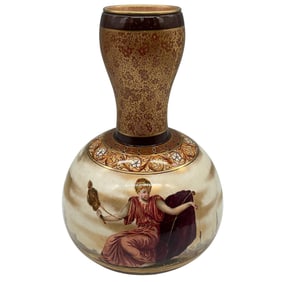 Antique Doulton Burslem Porcelain Vase