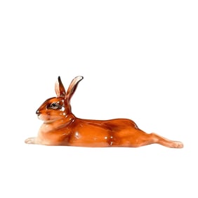 Royal Doulton Figurine, Rare Large Stretched Hare HN2593