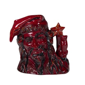Royal Doulton Flambe Large Character Jug, The Wizard D7240