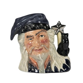 Royal Doulton Large Character Jug, The Wizard D6862