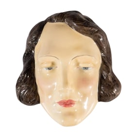 Marlene Dietrich - Royal Doulton Art Deco Wall Mask