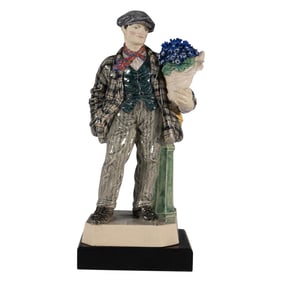 Charles Vyse by C.V. Chelsea Figurine, The Cineraria Boy