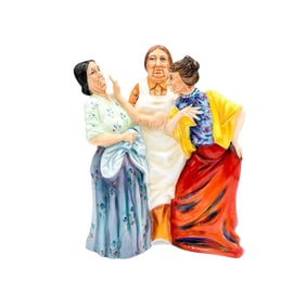 Gossiping Ladies Prototype - Royal Doulton Figurine