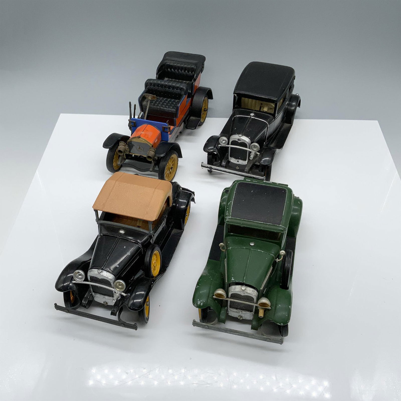 4pc Hubley and Mercedes Toy Car Set (1 of 5)