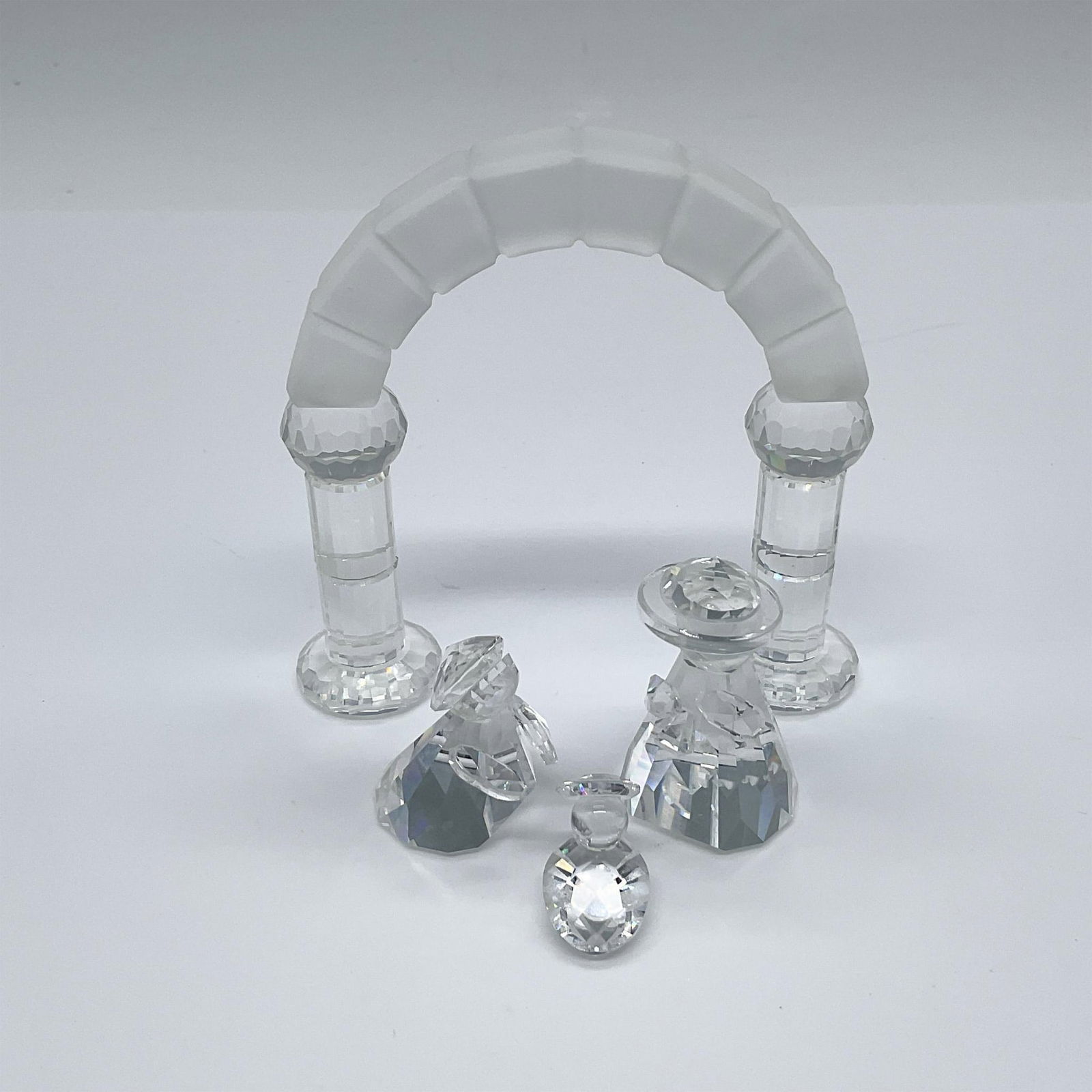 4pc Swarovski Crystal Nativity Scene Figurine Set (1 of 5)