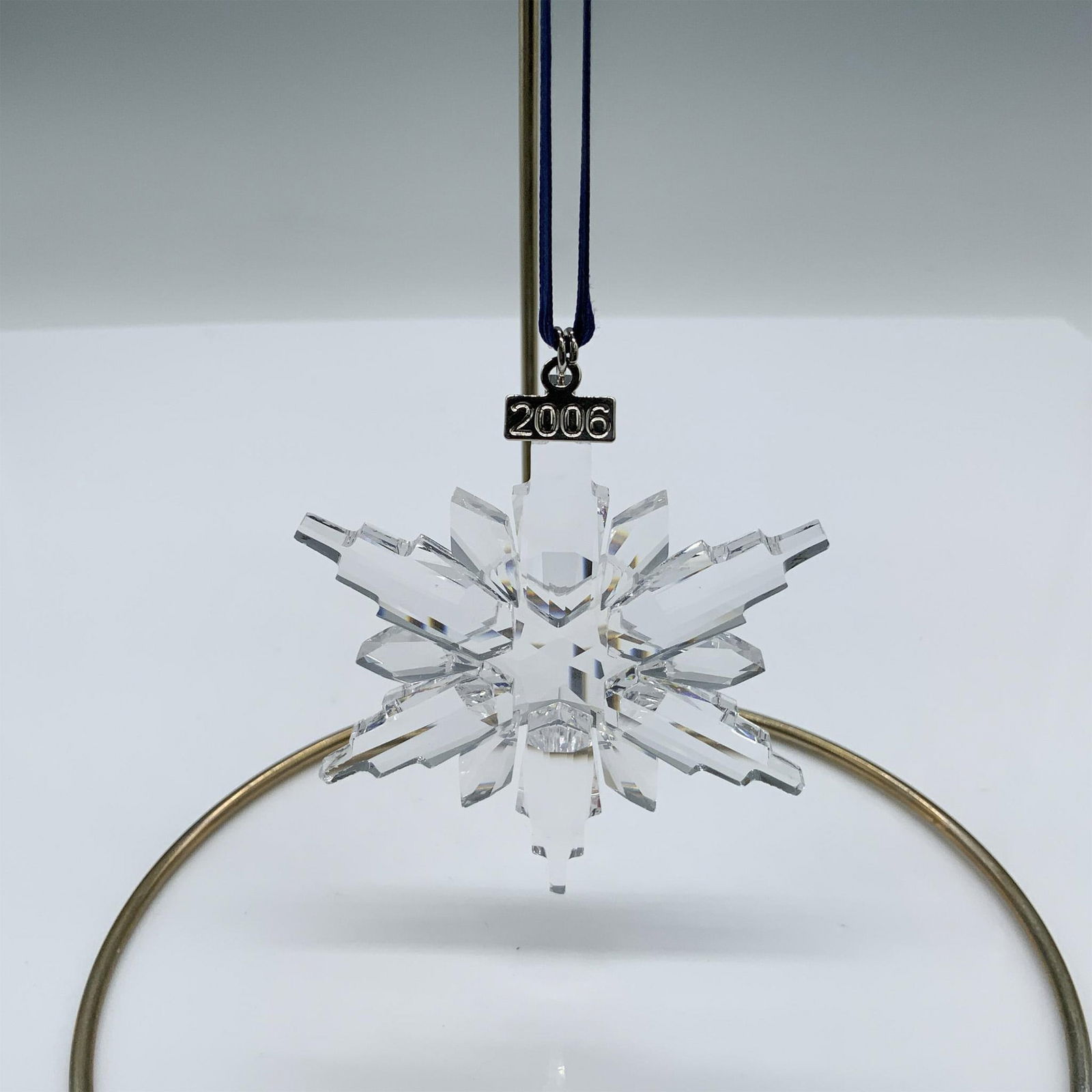 Swarovski Crystal 2006 Snowflake Christmas Ornament 837613 (1 of 4)