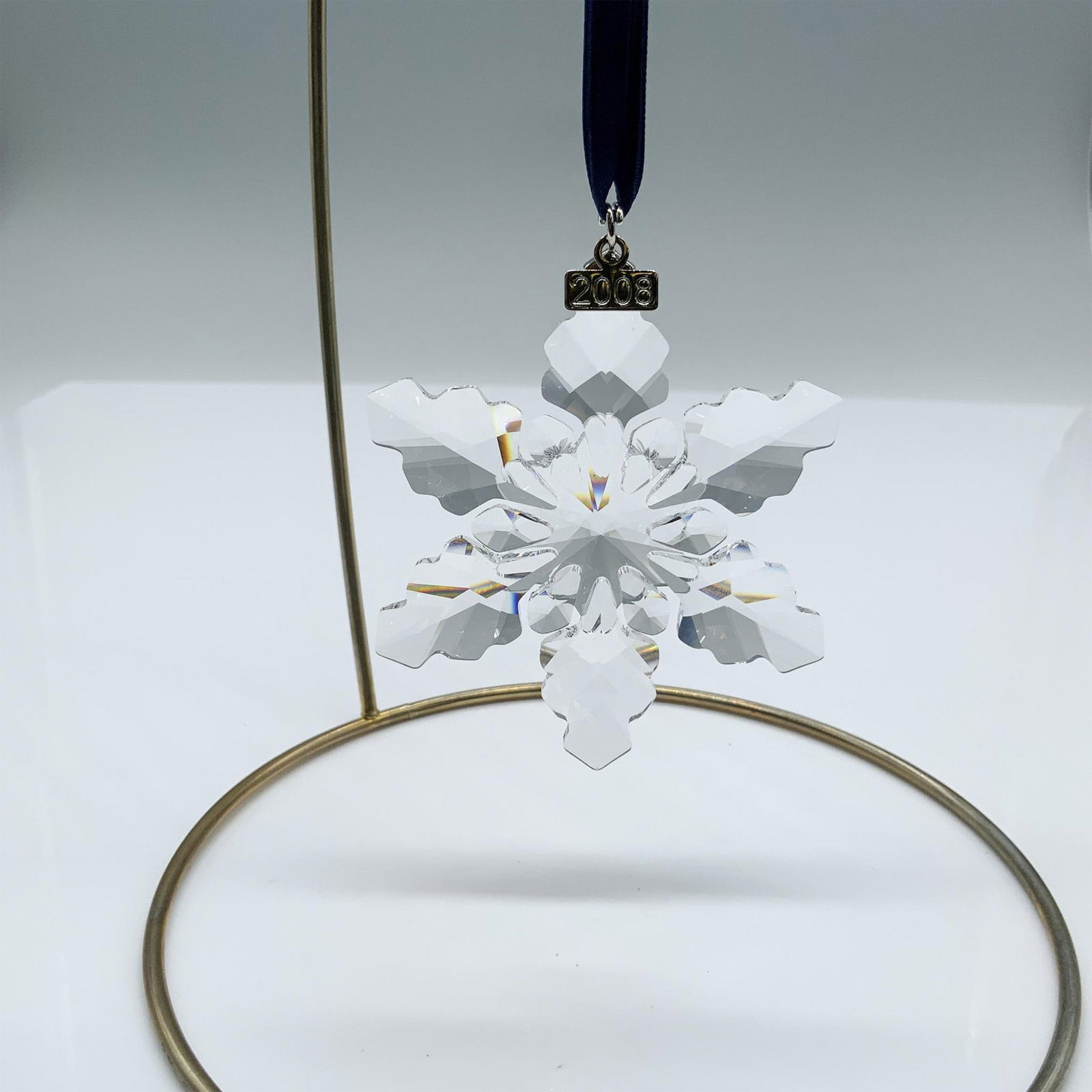 Swarovski Crystal 2008 Snowflake Christmas Ornament 942045 (1 of 4)