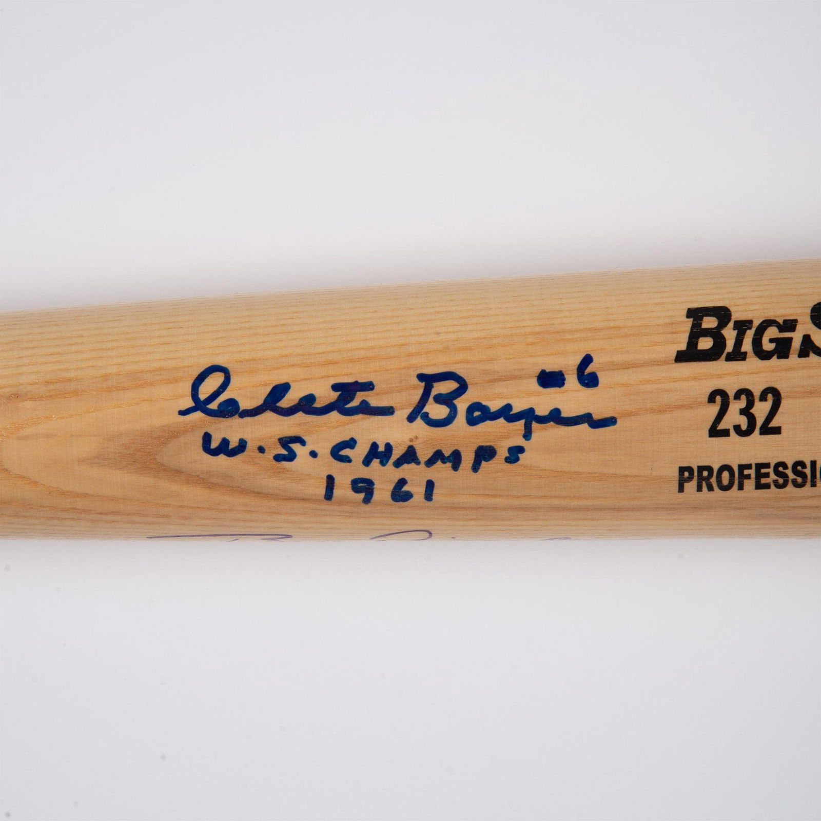 1961 WS Champs NY Yankee Infield Multi-Signed Rawlings Bat (1 of 3)