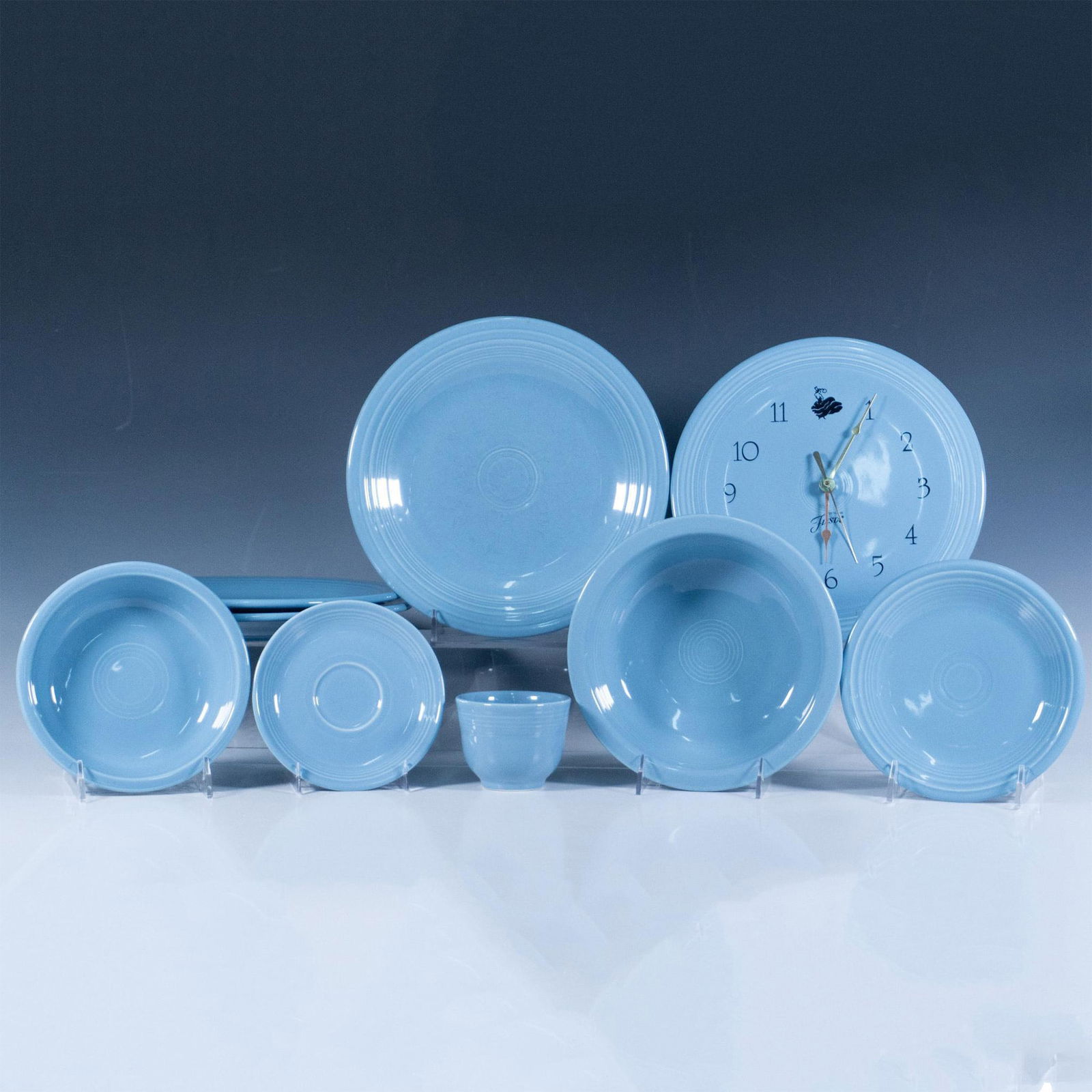 9pc Fiesta Sky Blue Kitchenware Set (1 of 3)