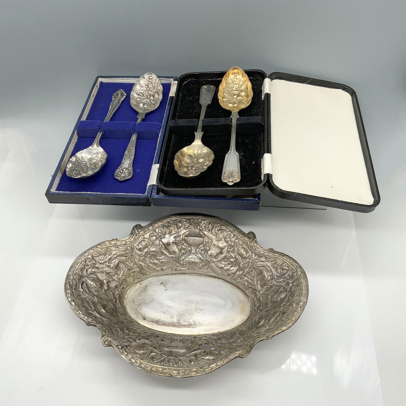 5pc Silverplated Tableware Set (1 of 3)