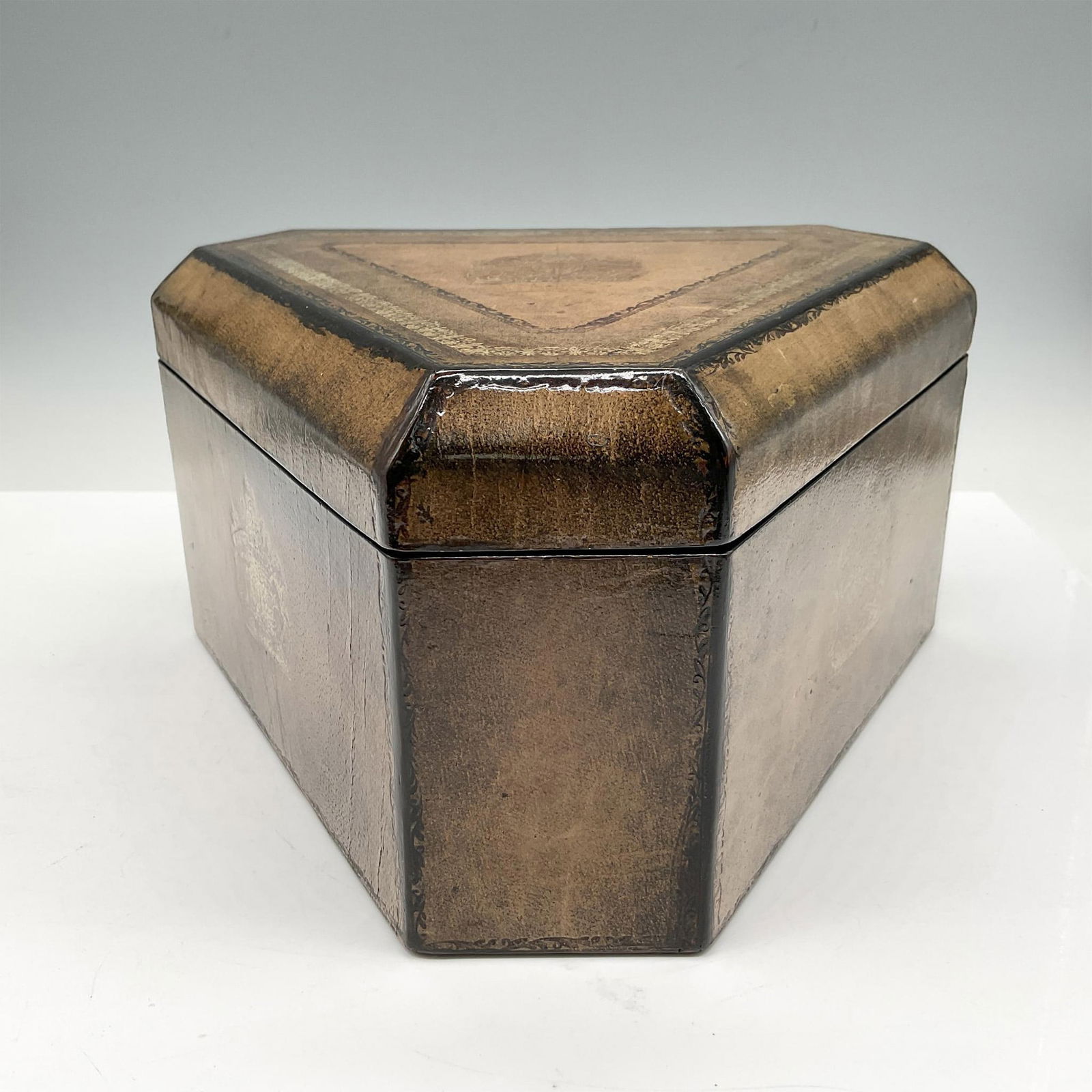Maitland Smith Wooden Treasure Box (1 of 6)