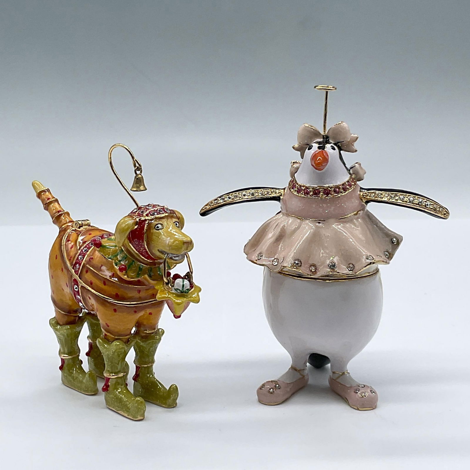 2pc Department 56 Patience Brewster Jewelry boxes, Krinkles (1 of 5)