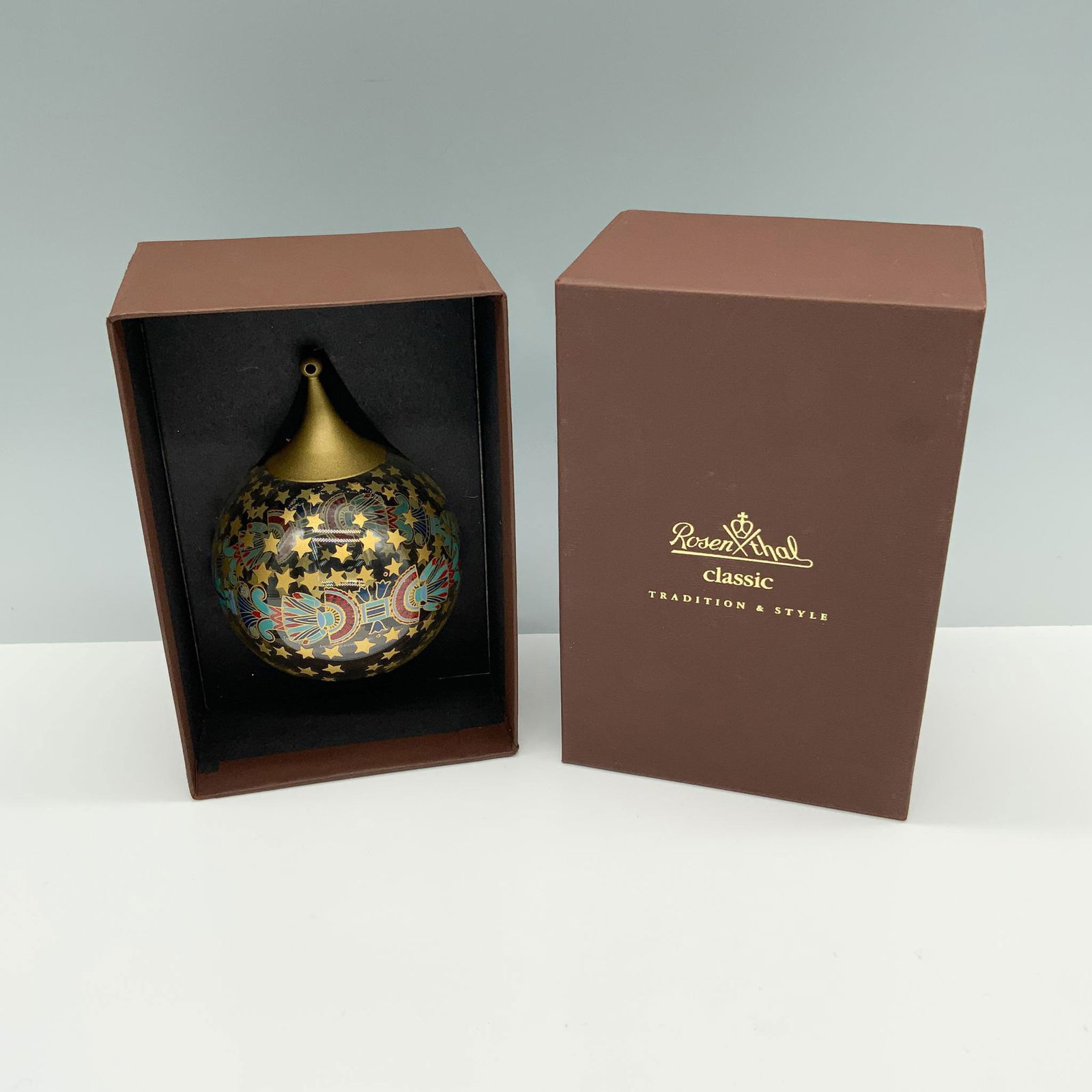 Rosenthal Christmas Glass Bubble Agypten Classic Ornament (1 of 5)