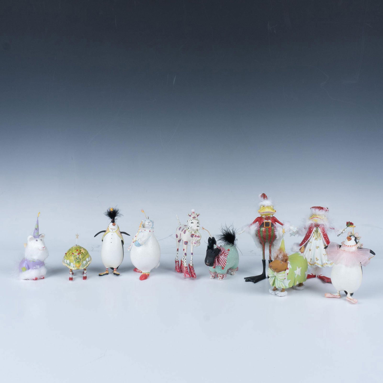 10pc Department 56 Patience Brewster Ornaments, Krinkles (1 of 7)