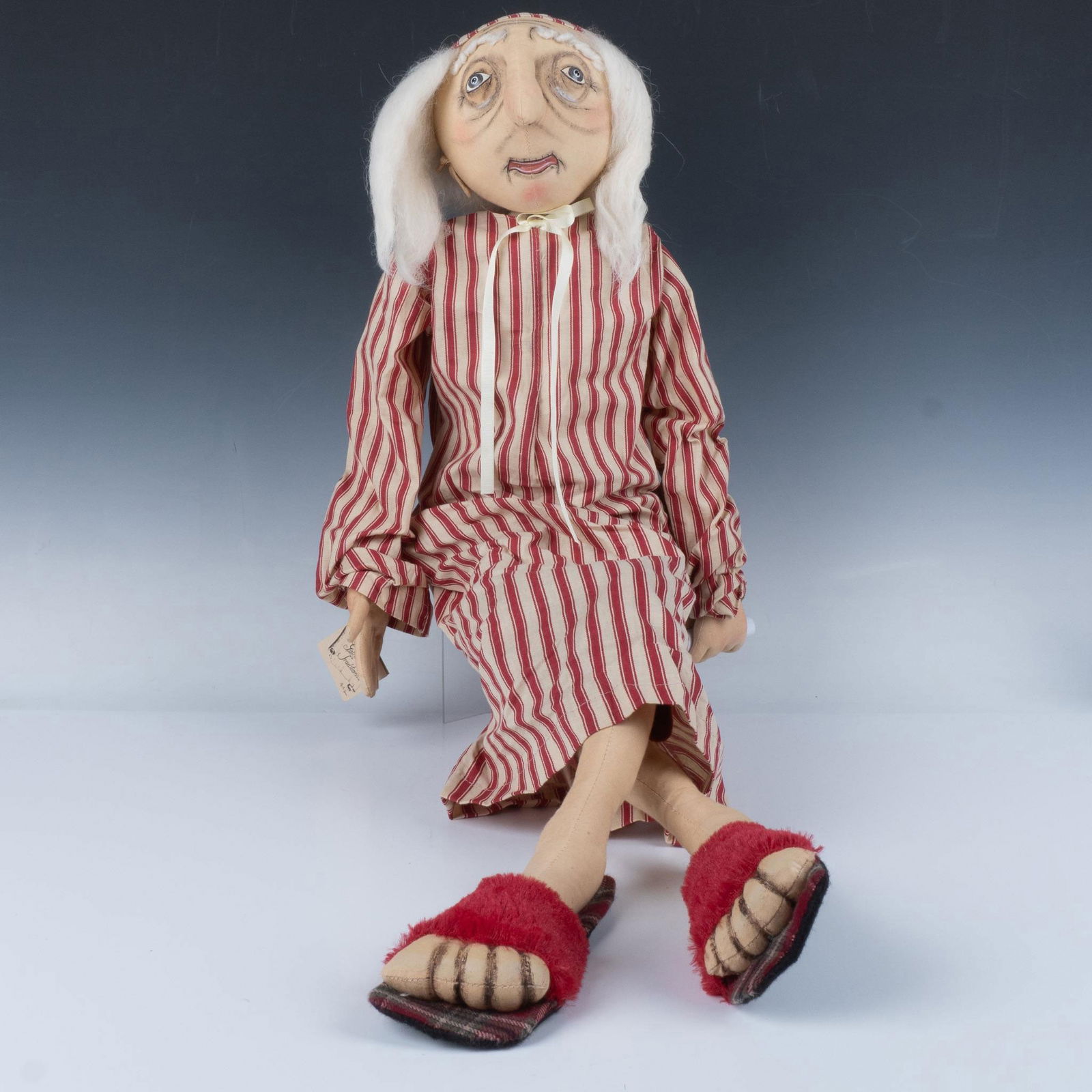 Joe Spencer Gathered Traditions Doll, Ebenezer Scrooge (1 of 7)