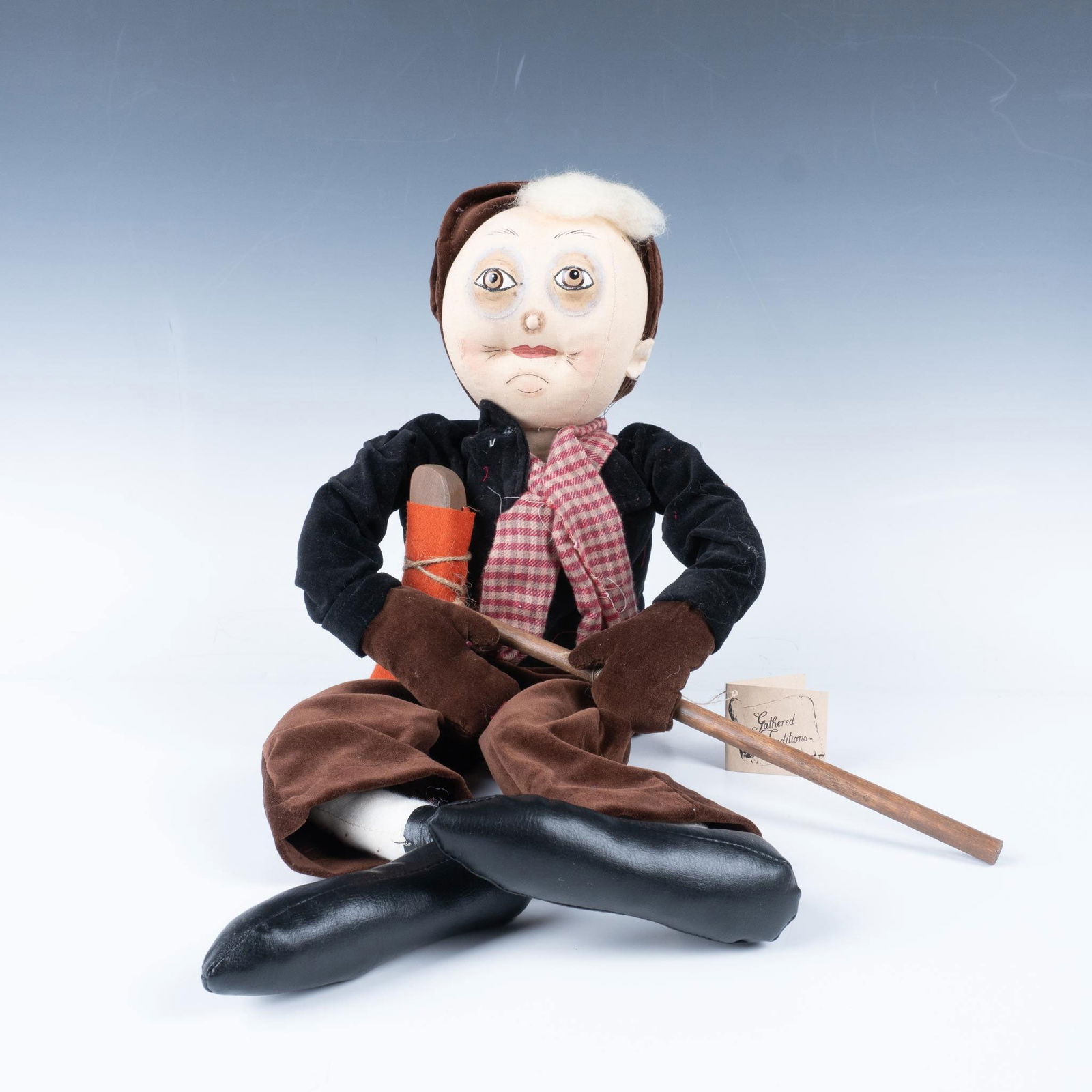 Joe Spencer Soft Sculpture Figurine, Tiny Tim (1 of 4)