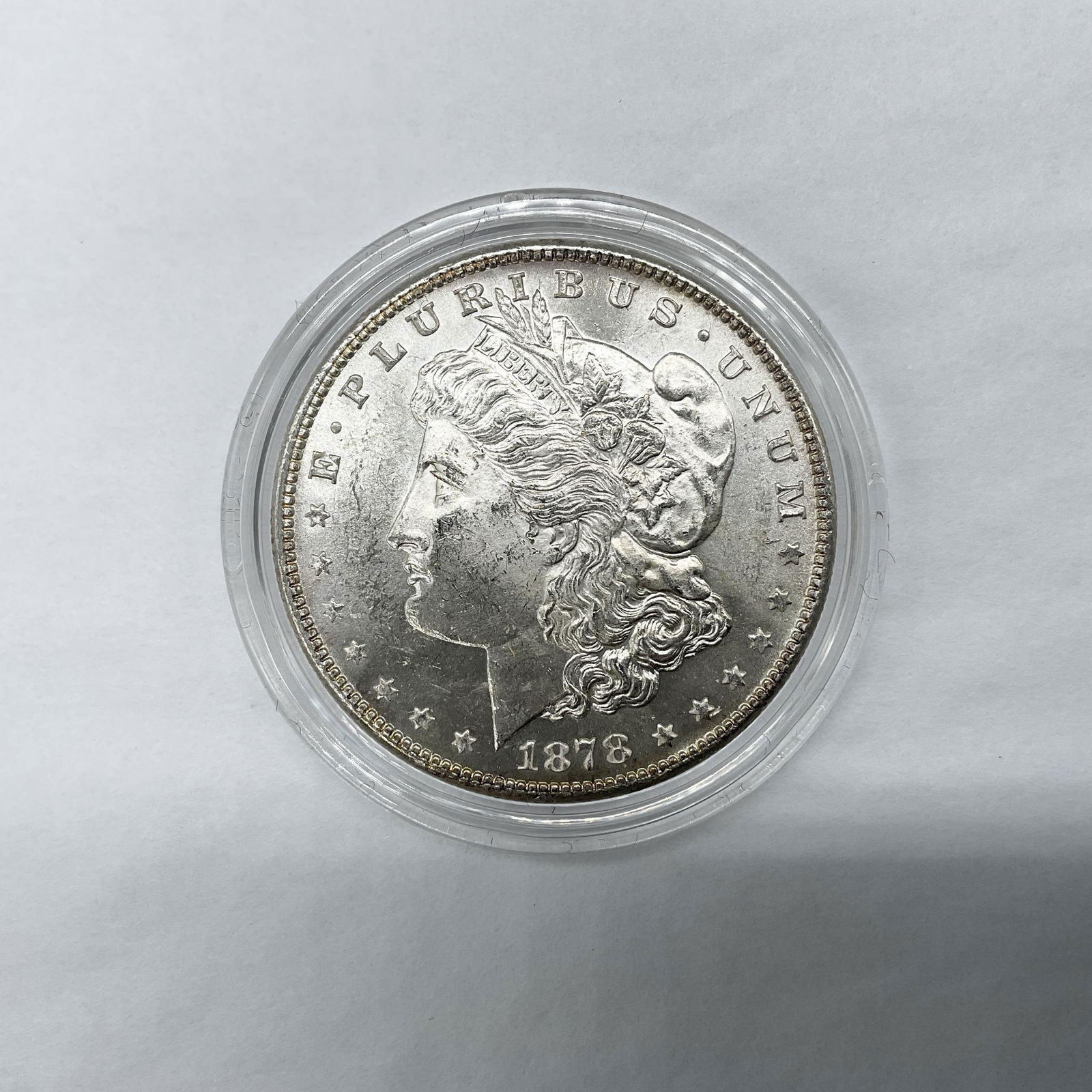 1878-S Morgan Silver Dollar Uncirculated 60 (1 of 3)