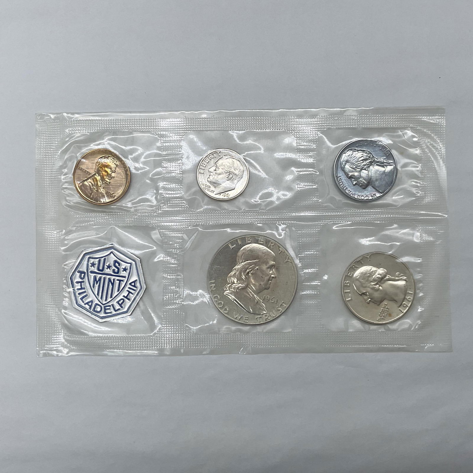 1961-P United States Mint Proof Coin Set (1 of 3)