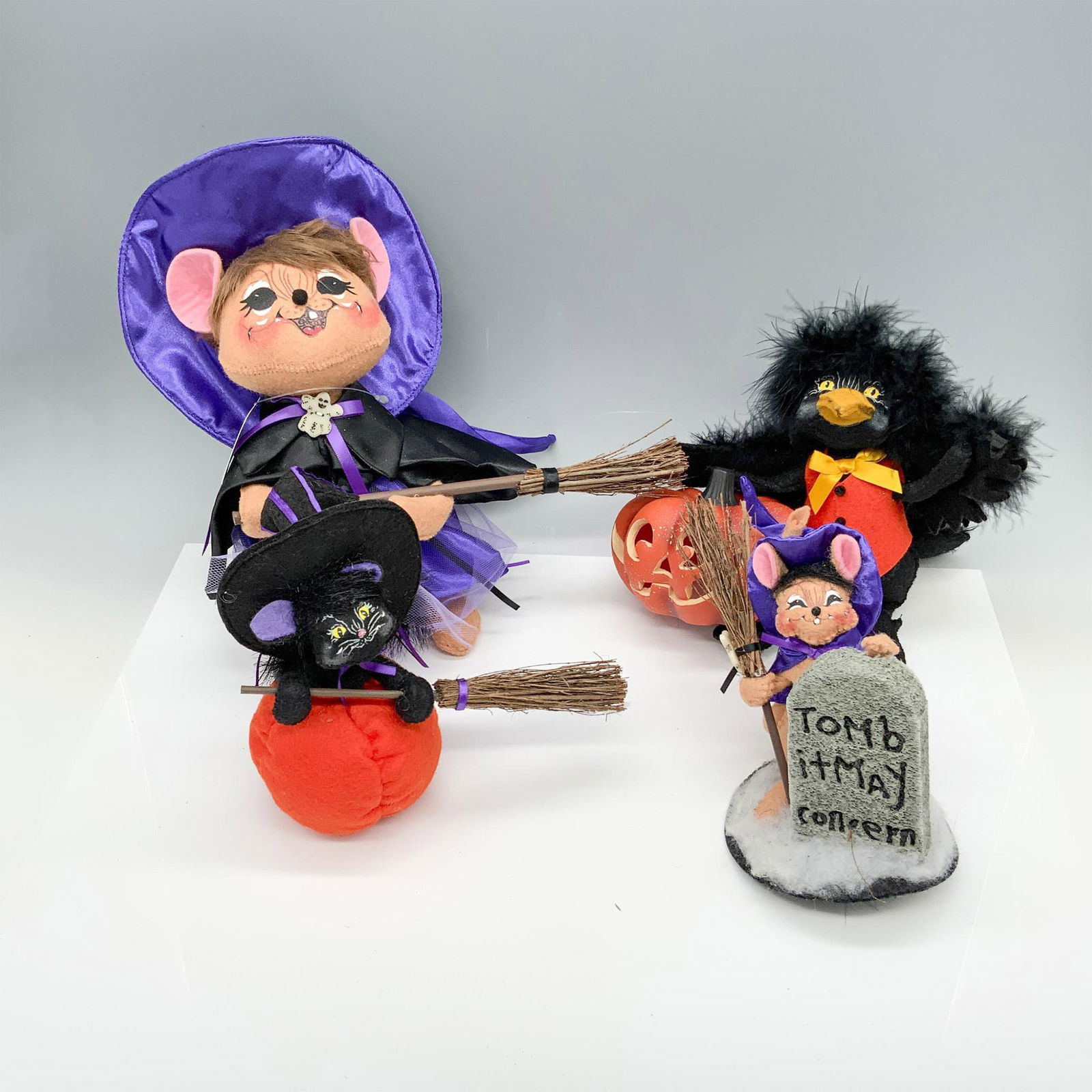 4pc Annalee Halloween Witch Figure Set (1 of 5)