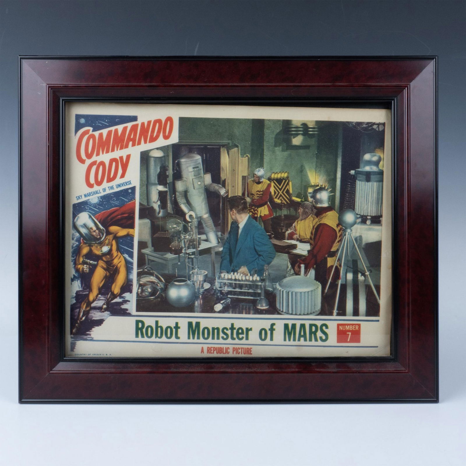 Theatrical Poster for Commando Cody: Robot Monster of Mars (1 of 2)