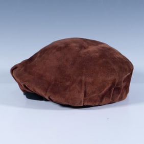 Gucci Leather Suede Beret