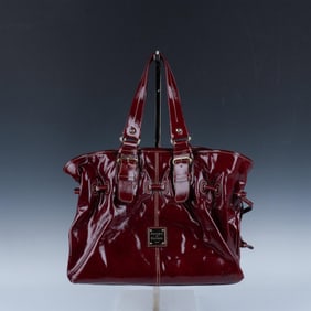Dooney & Bourke Red Patent Leather Handbag