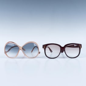 2pc Vintage Designer Sunglasses