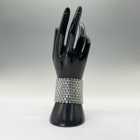 Sterling Silver Chain Mail Style Bracelet