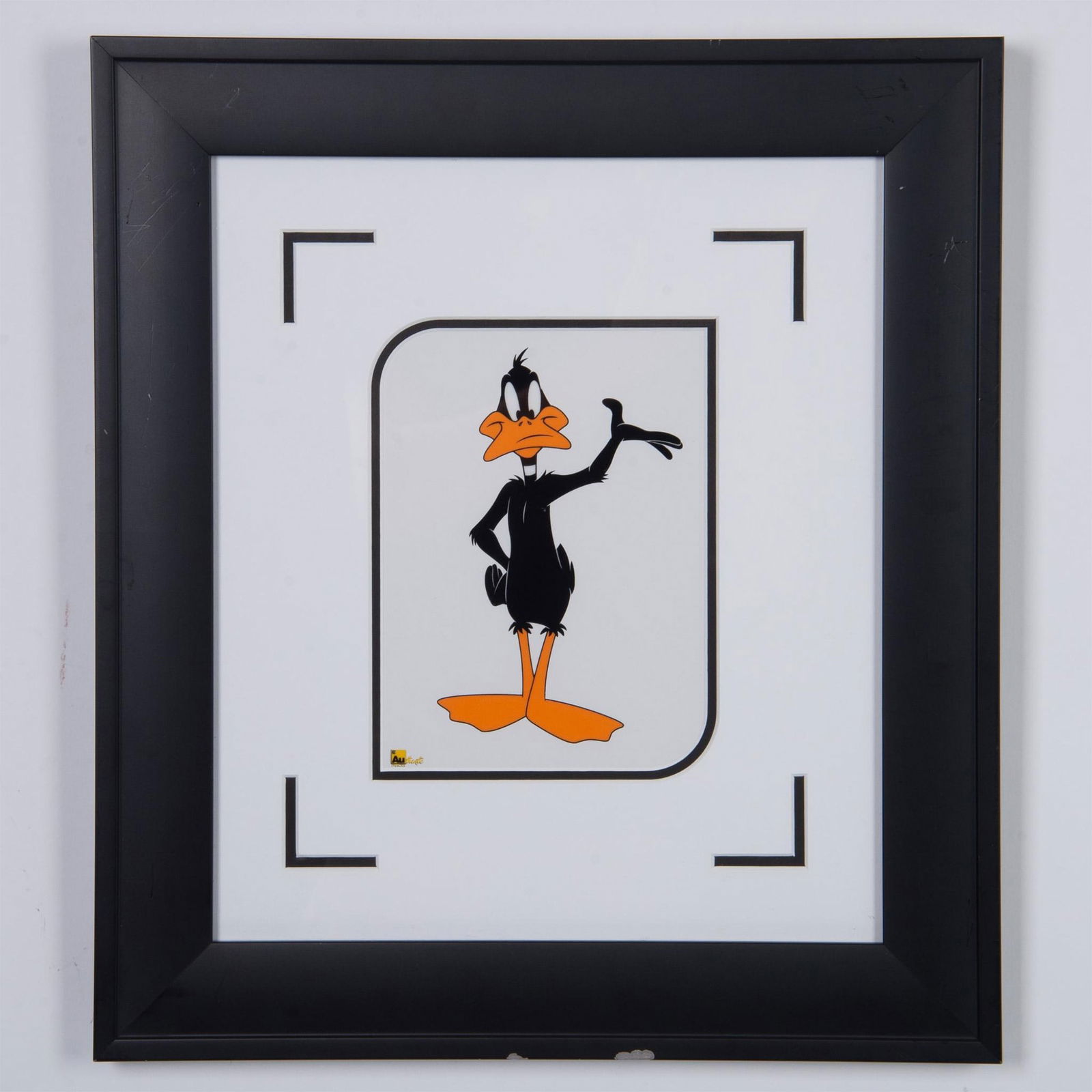 Warner Bros Daffy Duck Animation Sericel Framed (1 of 5)