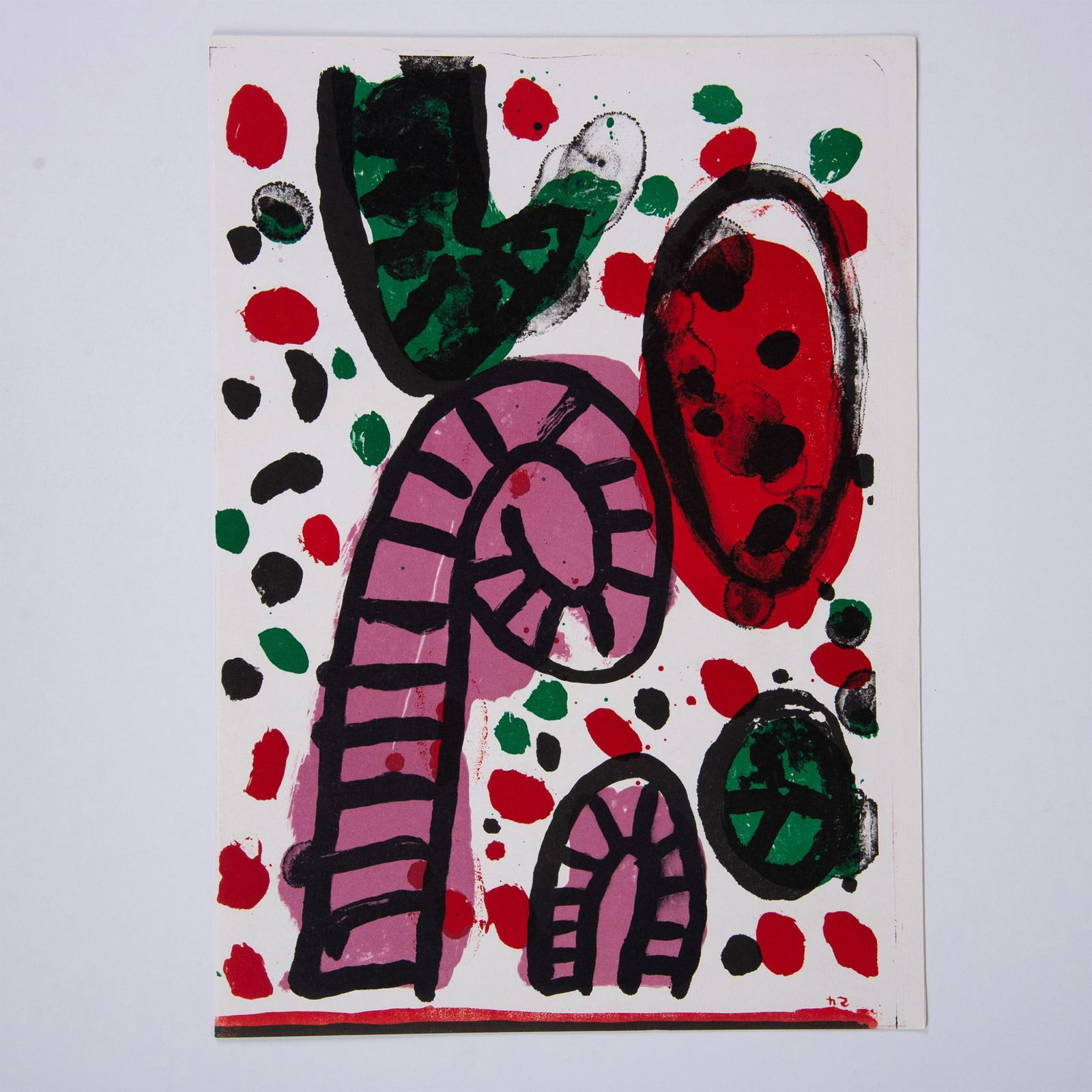 Alan Davie (Aft.) One Cent Life, Original Color Lithograph (1 of 3)