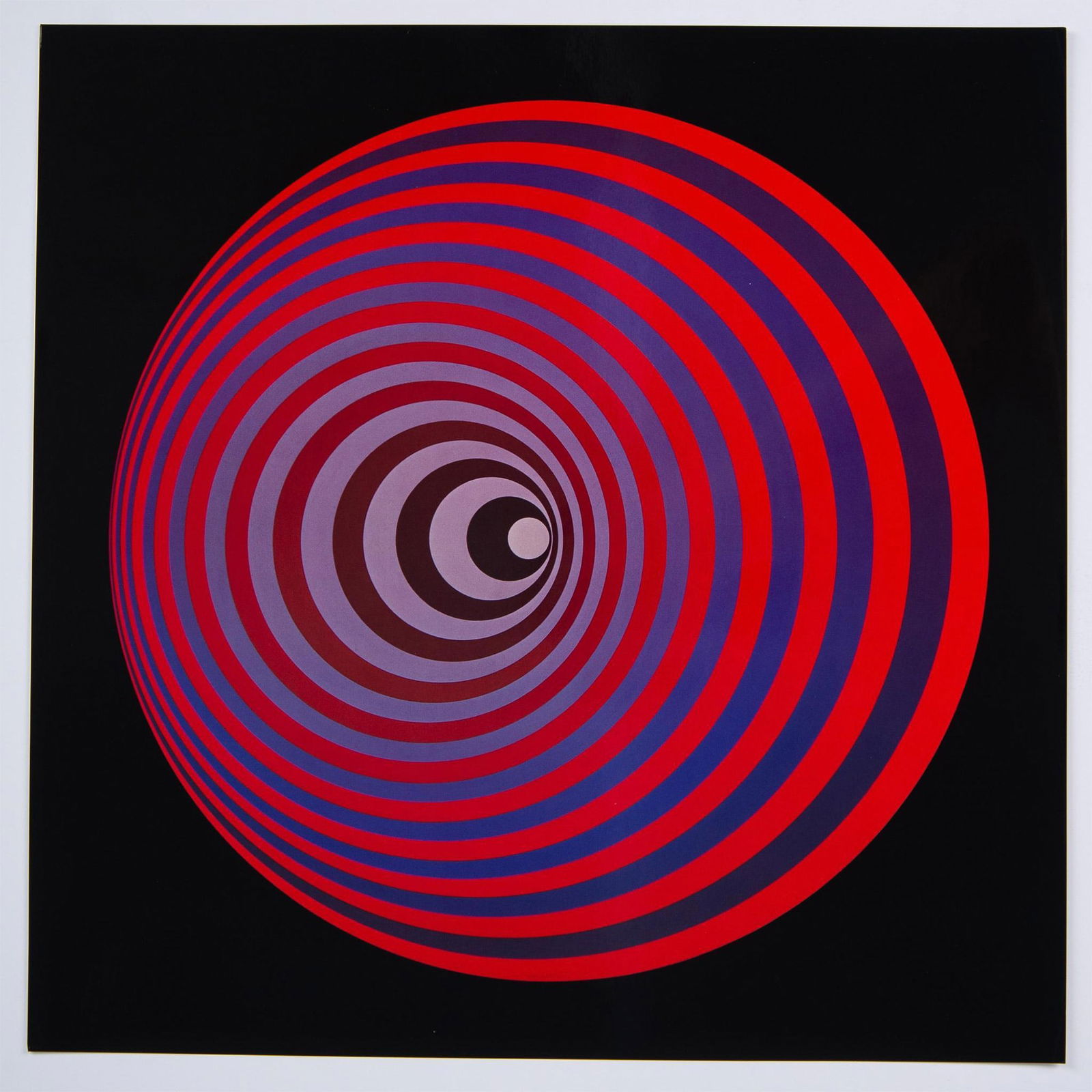 Victor Vasarely, Op Art Original Heliogravure on Paper (1 of 2)