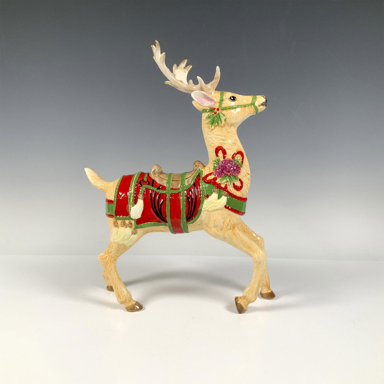 Lenox Christmas Figurine, Reindeer Elegance (1 of 6)