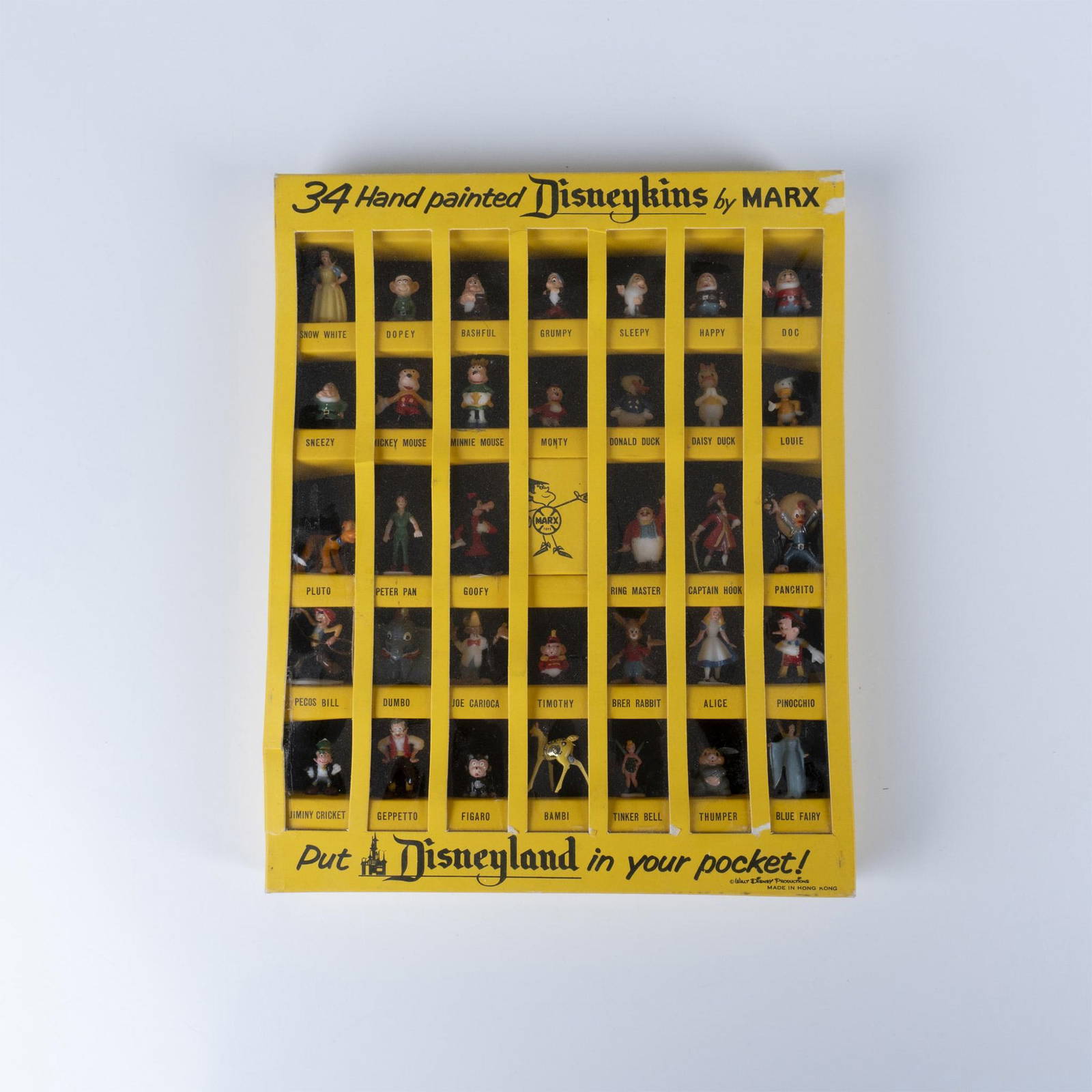 34pc Marx Toys Disneykins Complete Set Auction