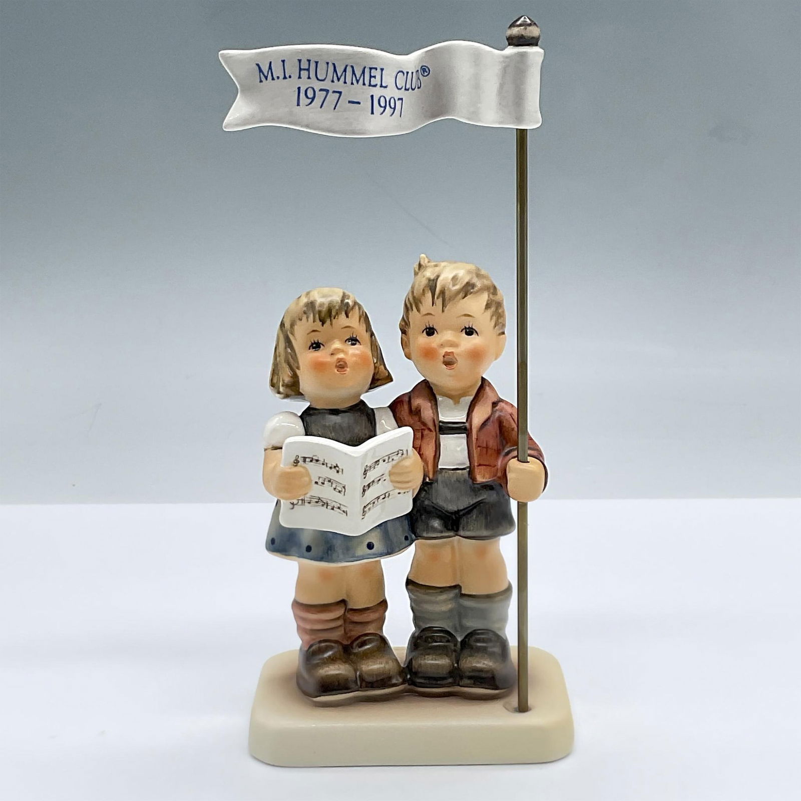 Goebel Hummel Porcelain Figurine, Celebrate With A Song (1 of 4)